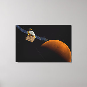 Maven Spacecraft. Canvastryck
