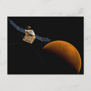Maven Spacecraft. Vykort