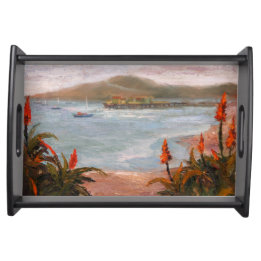 Maverick från Barbara fiskfälla för serveringsbric Frukostbricka