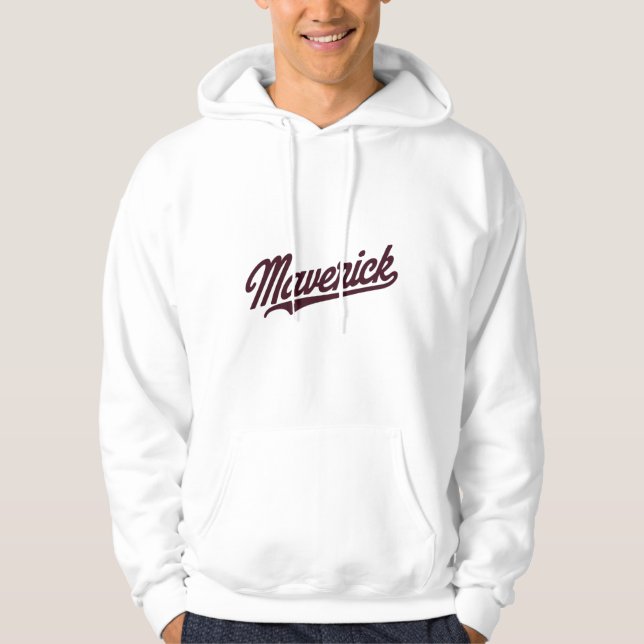 Maverick | inspirerande hoodie (Framsida)