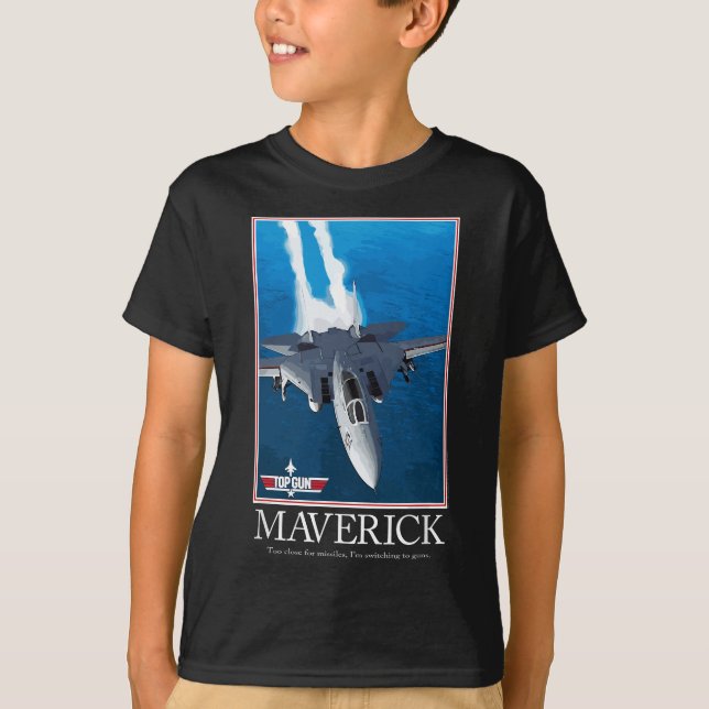 Maverick Motivational T Shirt (Framsida)
