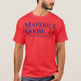 Maverick och Goose 2024 Valection Top Gun T Shirt