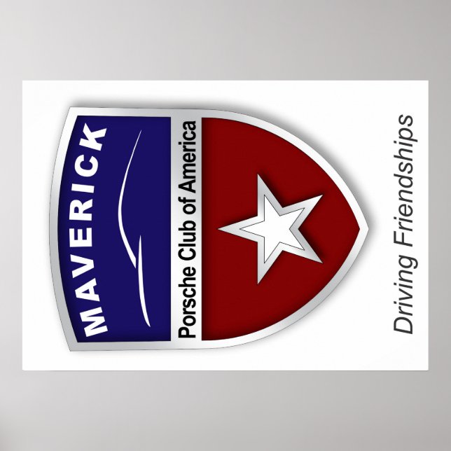 Maverick-regionens logotyp poster (Framsidan)