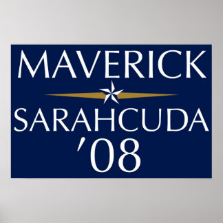Maverick/Sarahcuda "08 Poster