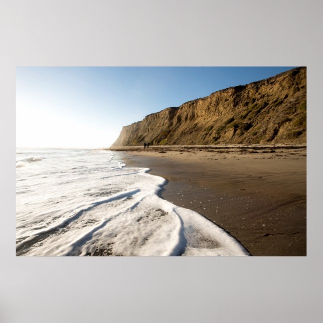 Mavericks Beach, Half Moon Bay, CA Poster (Framsidan)