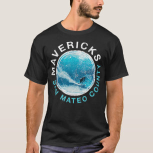 MAVERICKS California Big Wave Surfing T Shirt