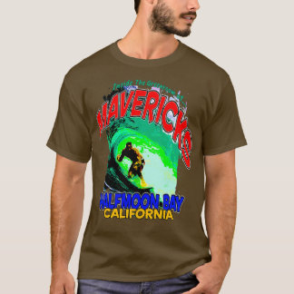 Mavericks Extreme Surfa Halva Måne Bay T Shirt