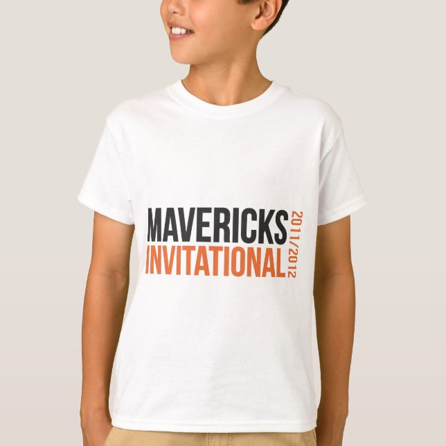 Mavericks-inbjudan Tee Shirt (Framsida)