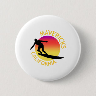 Mavericks Surfing Kalifornien Semester Knapp
