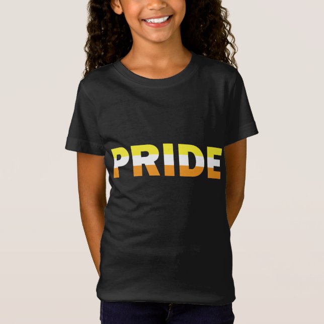 Maverique Pride Flagga T Shirt (Framsida)