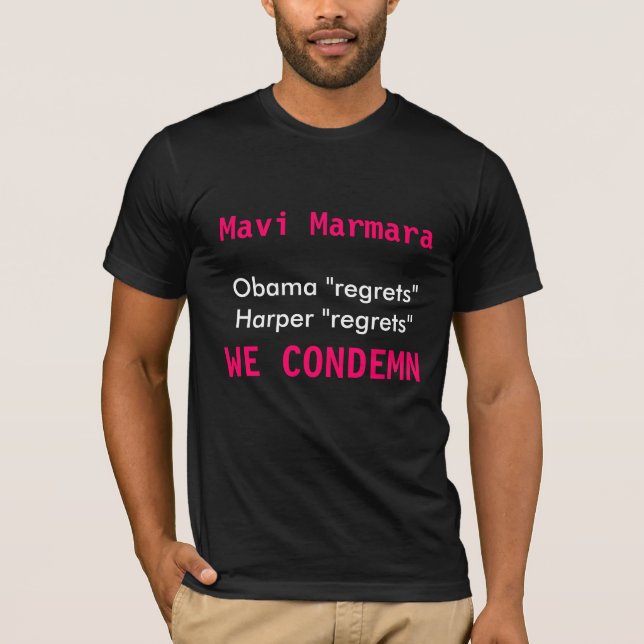 Mavi Marmara T-shirt (Framsida)