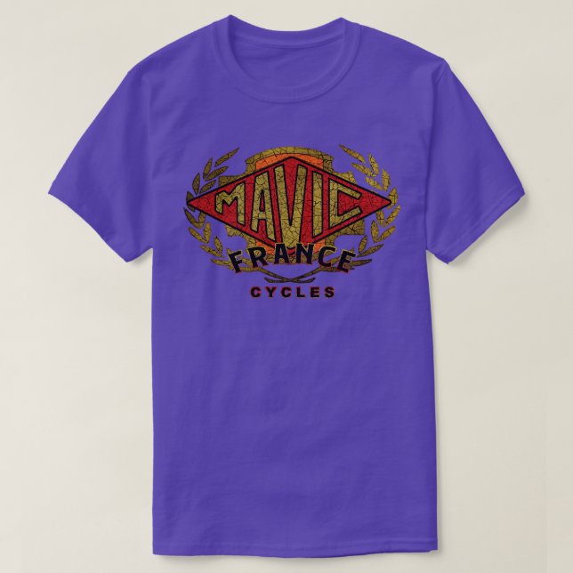 Mavic Bicycles Frankrike T Shirt (Design framsida)