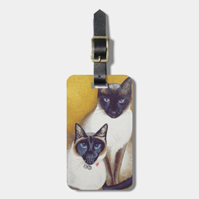 Mavis och Barnaby Bagagebricka (Vertikal Framsida)