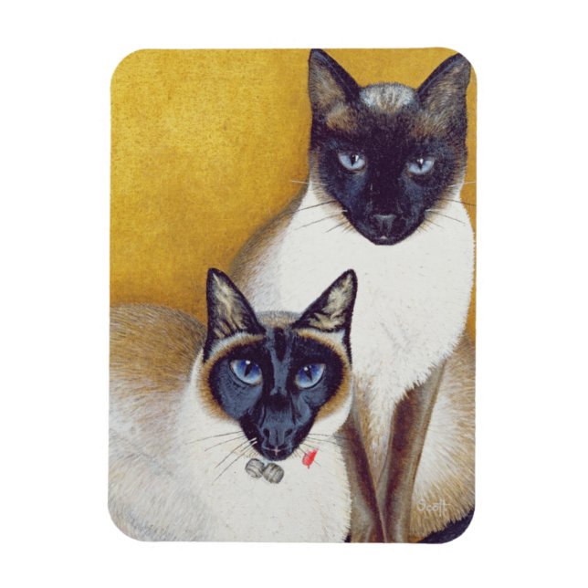 Mavis och Barnaby Magnet (Vertikal)