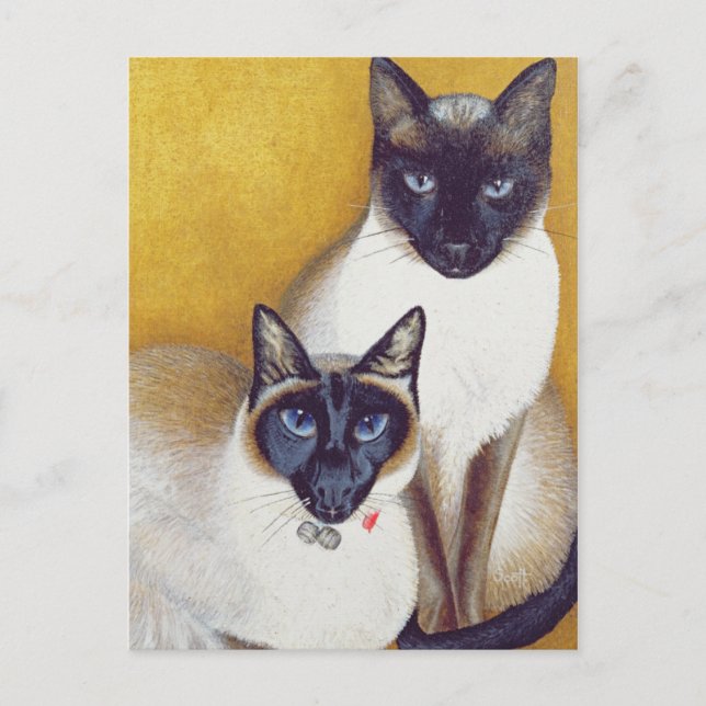 Mavis och Barnaby Vykort (Framsida)