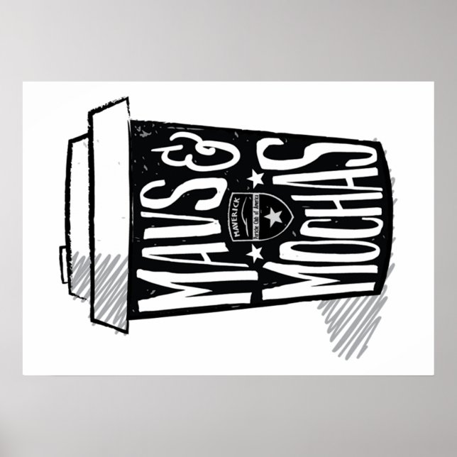 Mavs & Mochas poster (Framsidan)