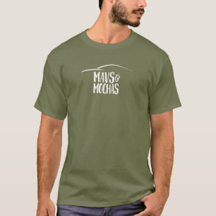 Mavs & mockamörk centrerade den tee shirt
