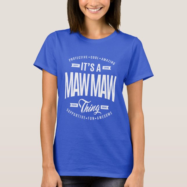 Maw Maw Sak Tröja (Framsida)