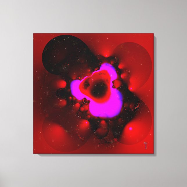 Maw of the Ualox Nebula Wrapped Canvas (Framsida)