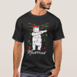 Mawmaw Bear Dabbing Ljus Santa Christms Family T Shirt<br><div class="desc">Mawmaw Bear Dabbing Ljus Santa Christms Family Julafton</div>
