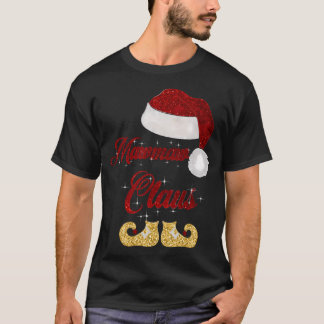 Mawmaw Claus Matching Family Group jul X-Mas T Shirt