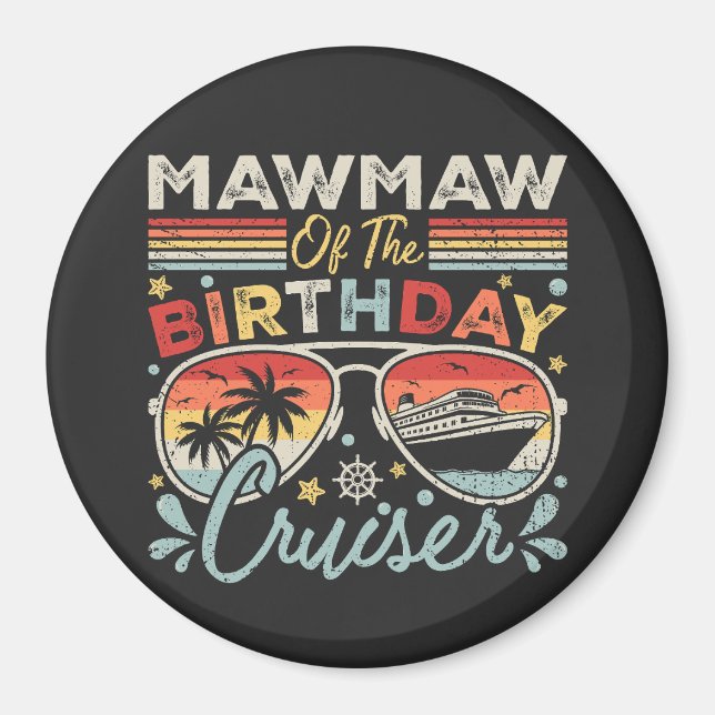 Mawmaw i fåglarens ventil magnet (Framsidan)