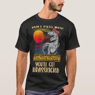 Mawmaw Rex Dinosaurs Mamma Saurus T Shirt