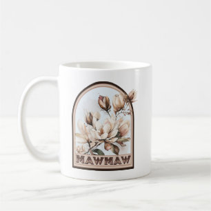 Mawmaw Vintage Blommigt Grandmor Kaffemugg