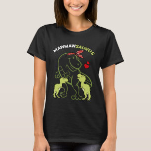 Mawmawsaurus Mawmaw 2 Kids Dinosaur Mor dag T Shirt