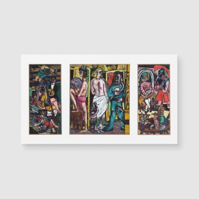 Max Beckmann - Die Akrobaten (Framsida)