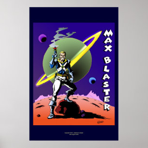 Max Blasteraffisch Poster
