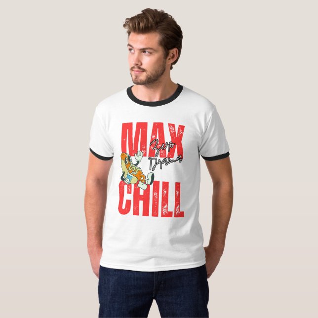 Max Chill, Zero Drama T Shirt (Hel framsida)
