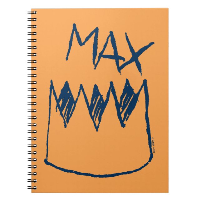 Max & Crown Sketch Anteckningsbok (Framsidan)