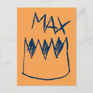 Max & Crown Sketch Vykort