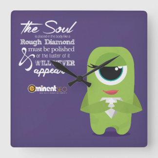 Max - fyrkantigt klocka