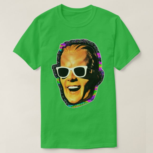 MAX HEADROOM 80 s Cult TV-show T Shirt (Design framsida)