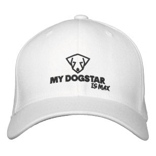 MAX-hund - MY DOGSTAR® Broderad Keps