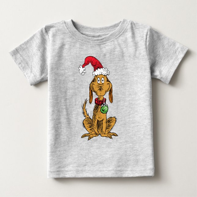 Max hunden i tomteluva t shirt (Framsida)