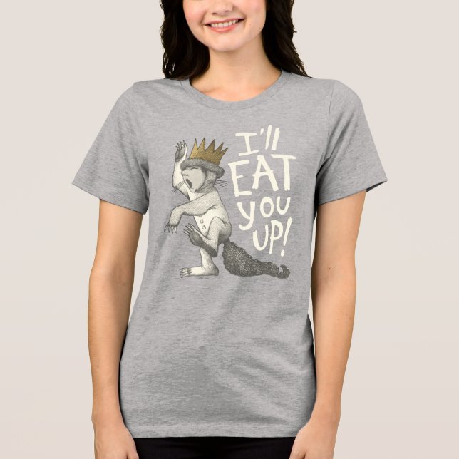 Max | Jag äter upp dig! T Shirt (Framsida)