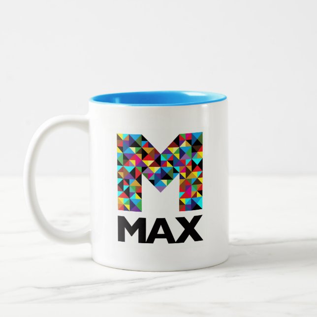 Max-kaffemugg Två-Tonad Mugg (Vänster)