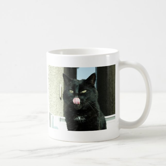 Max katten kaffemugg (Höger)