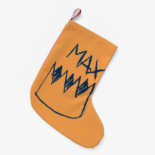 Max & Krona Sketch Liten Julstrumpa