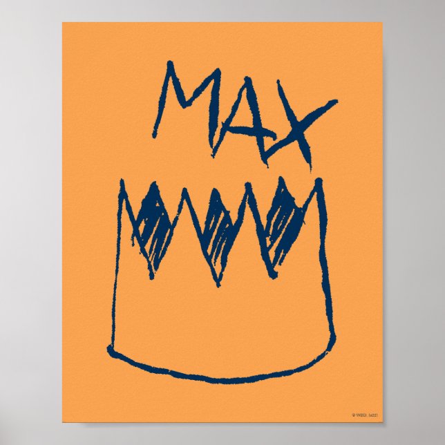 Max & Krona Sketch Poster (Framsidan)