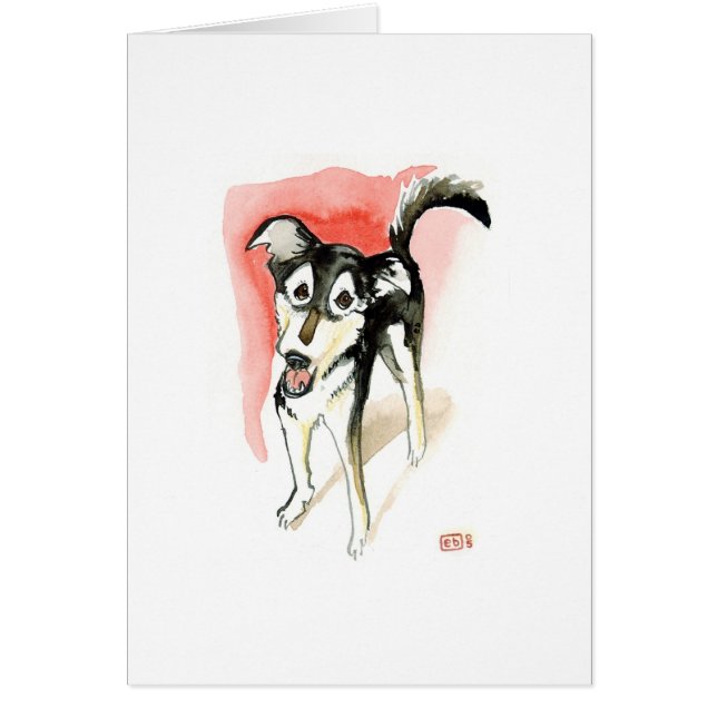 Max No.1 Hälsningskort (Framsidan)