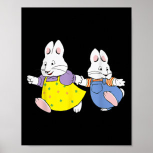 Max och Birthday Dekorations Ruby Bunny Poster