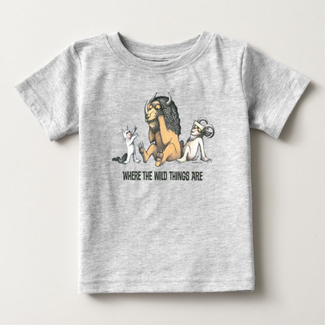 Max och de vilda varelserna leker t shirt (Framsida)