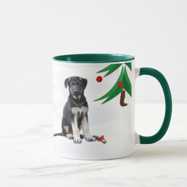 Max ~ på julmorgon! mugg (Höger)