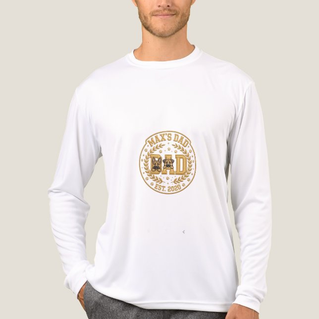 Max pappa t-shirt för män (Framsida)