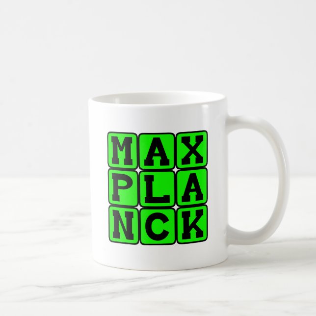 Max Planck, teoretisk fysiker Kaffemugg (Höger)