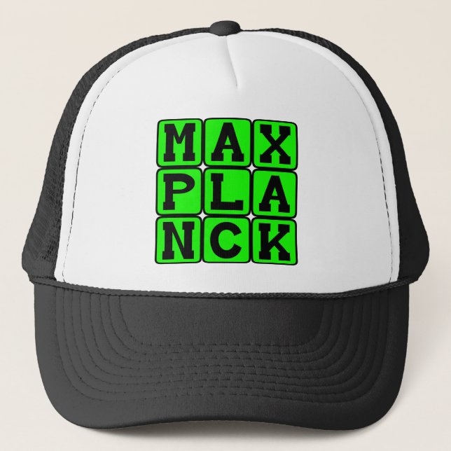 Max Planck, teoretisk fysiker Keps (Framsida)